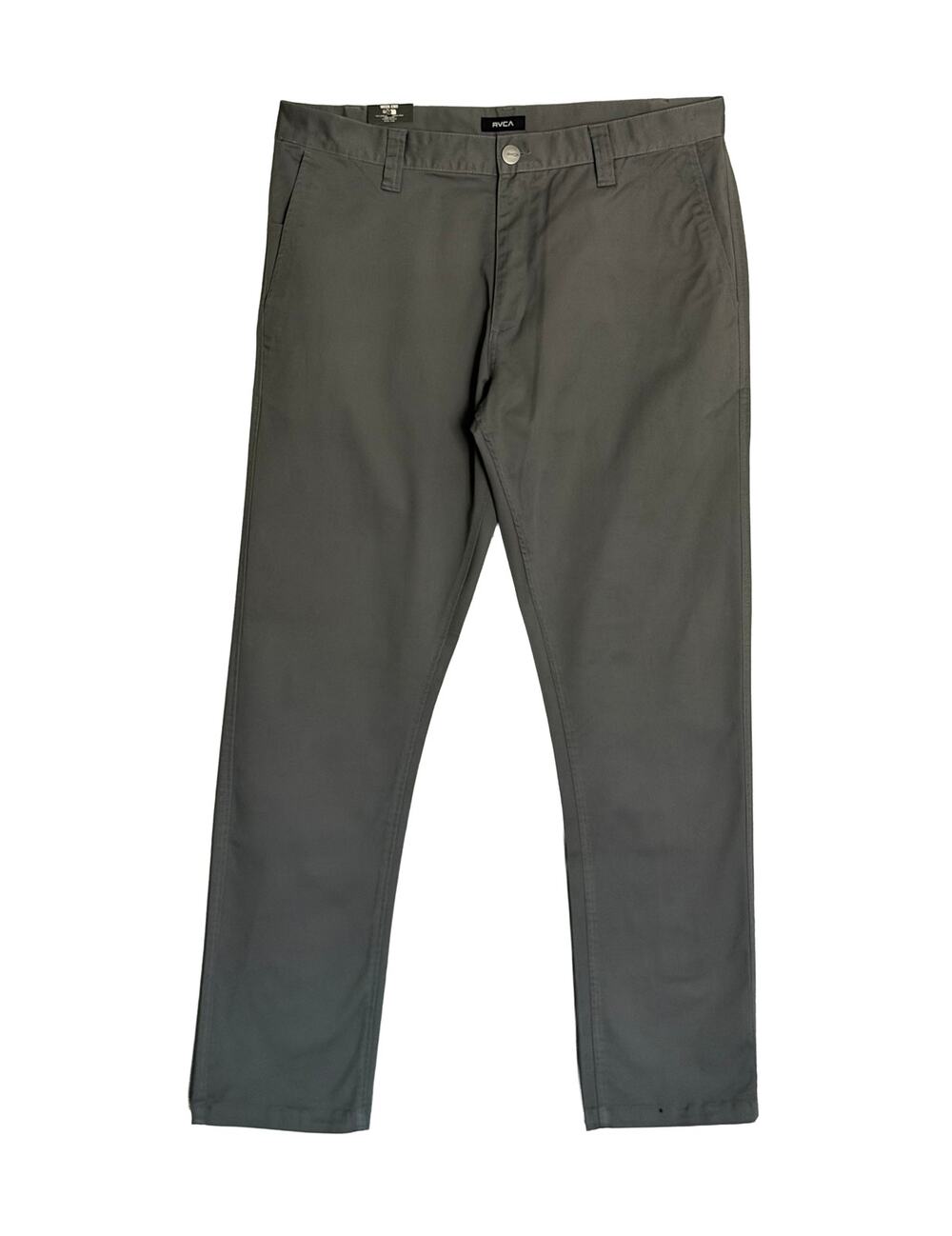 RVCA Week-End Pant Men's 36"x32" Straight Fit Stretch Fabric Smoke Gray NWT